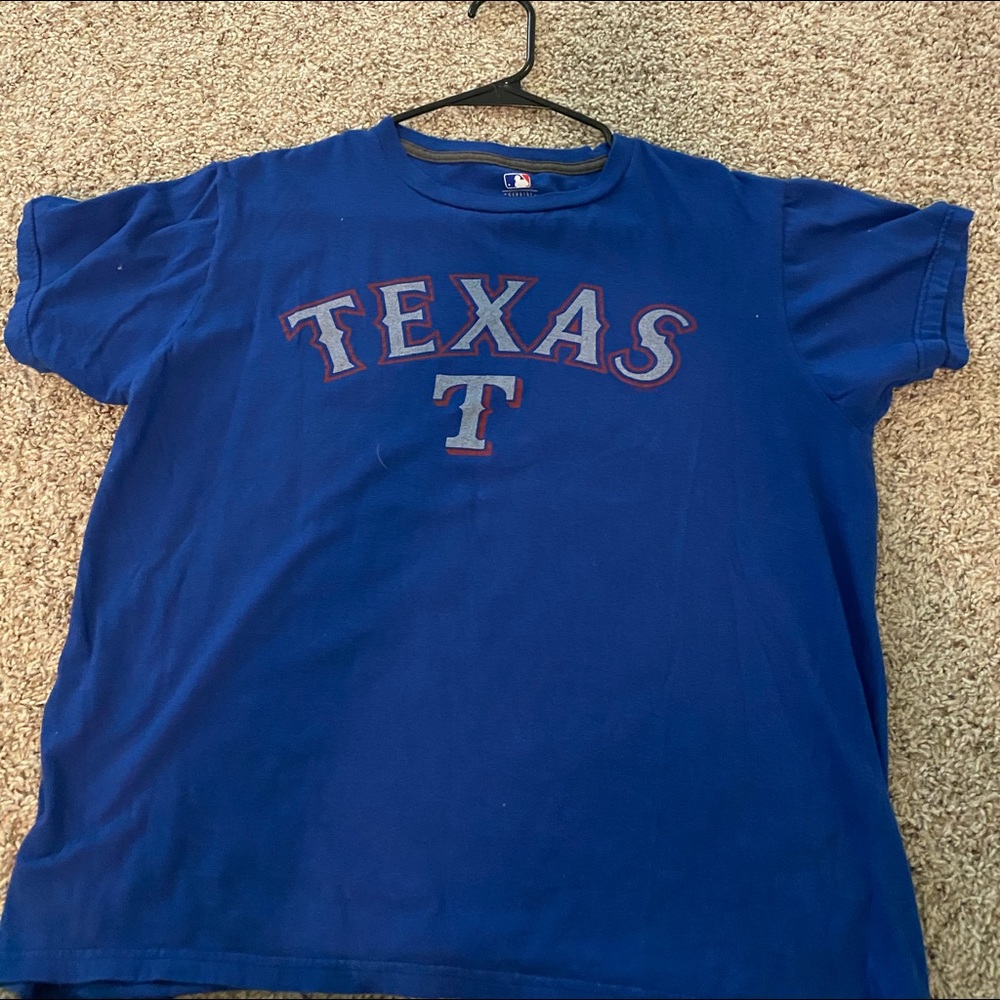 texas rangers tshirt